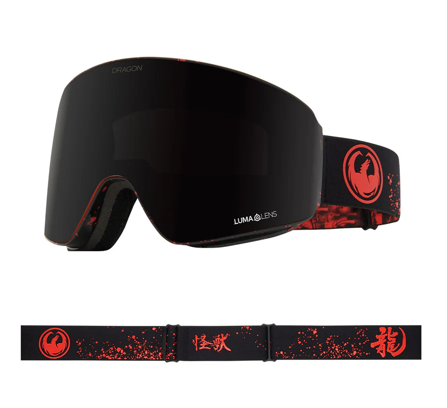 NFX2 - Kaiju - Lumalens Red Ionized & Lumalens Light Rose Lens