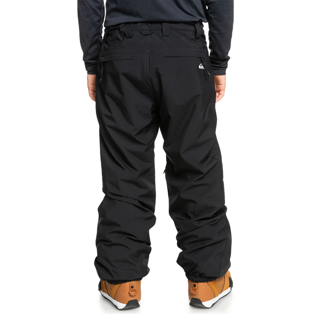 QUICK SILVER SNOW DOWN PANT BLACK