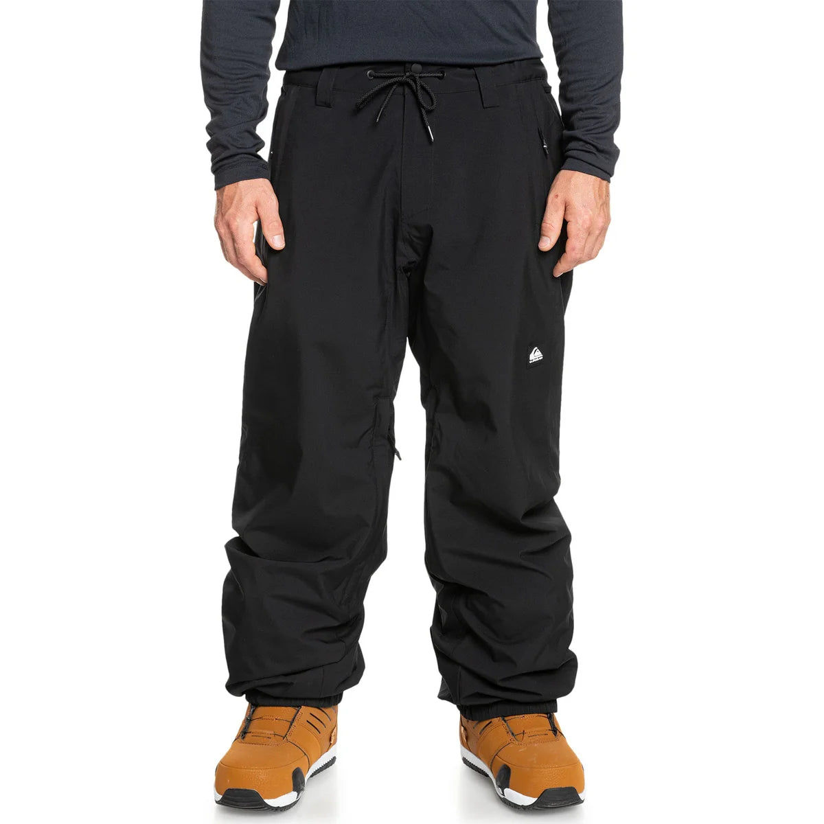 QUICK SILVER SNOW DOWN PANT BLACK