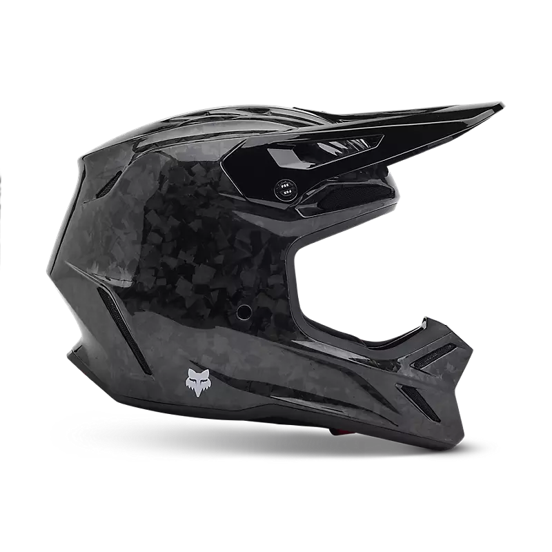 FOX - V3 RS CARBON HELMET - BLACK