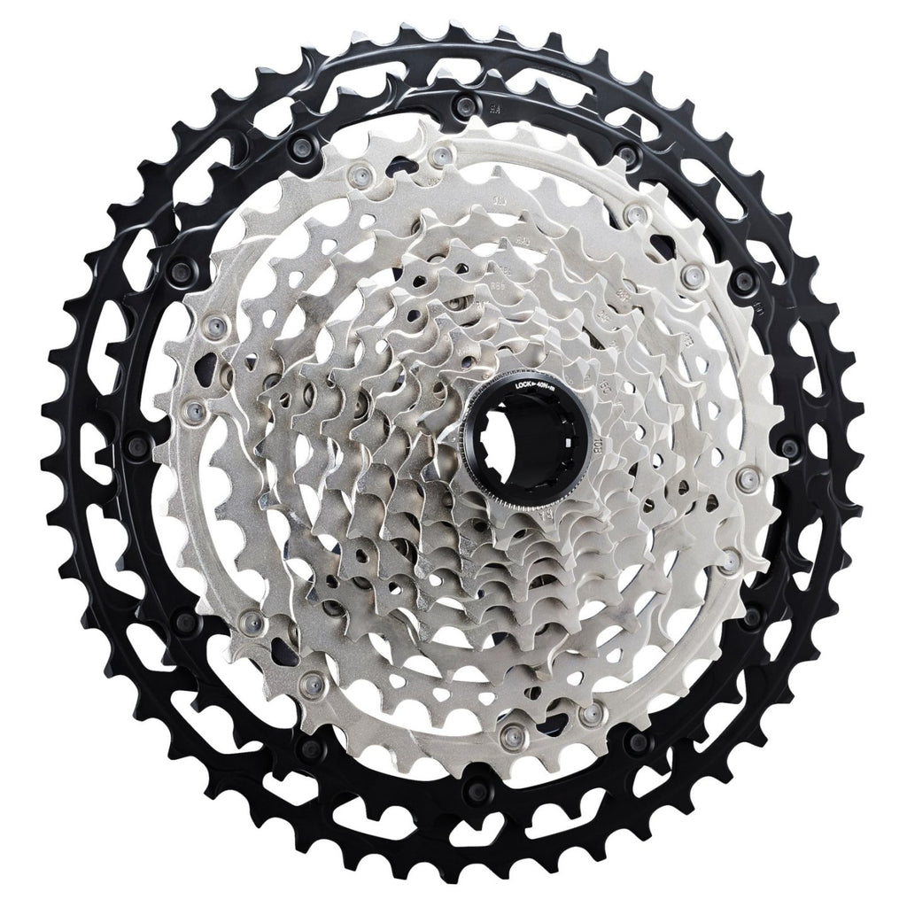 Shimano Deore XT CS-M8100 Cassette 12-speed - black/silver