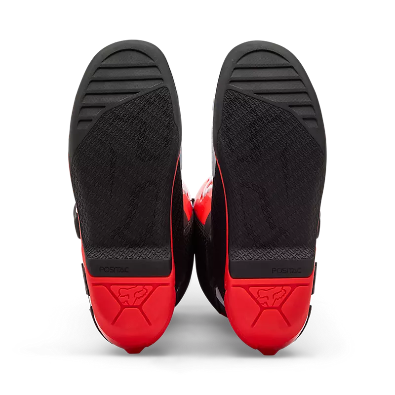 FOX - COMP BOOT - White/Florescent Red