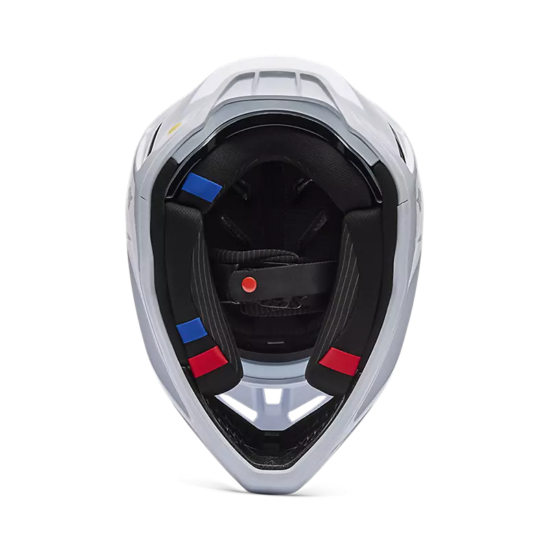 FOX - V3 RS FRACTURE CARBON HELMET - WHITE