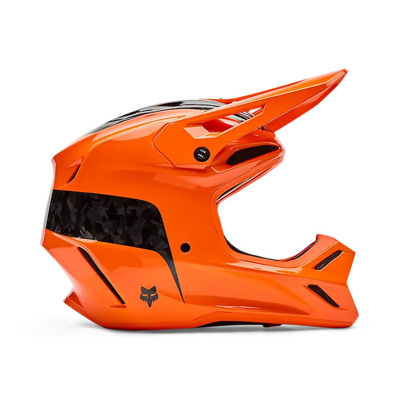 FOX - V3 RS FRACTURE CARBON HELMET - WHITE