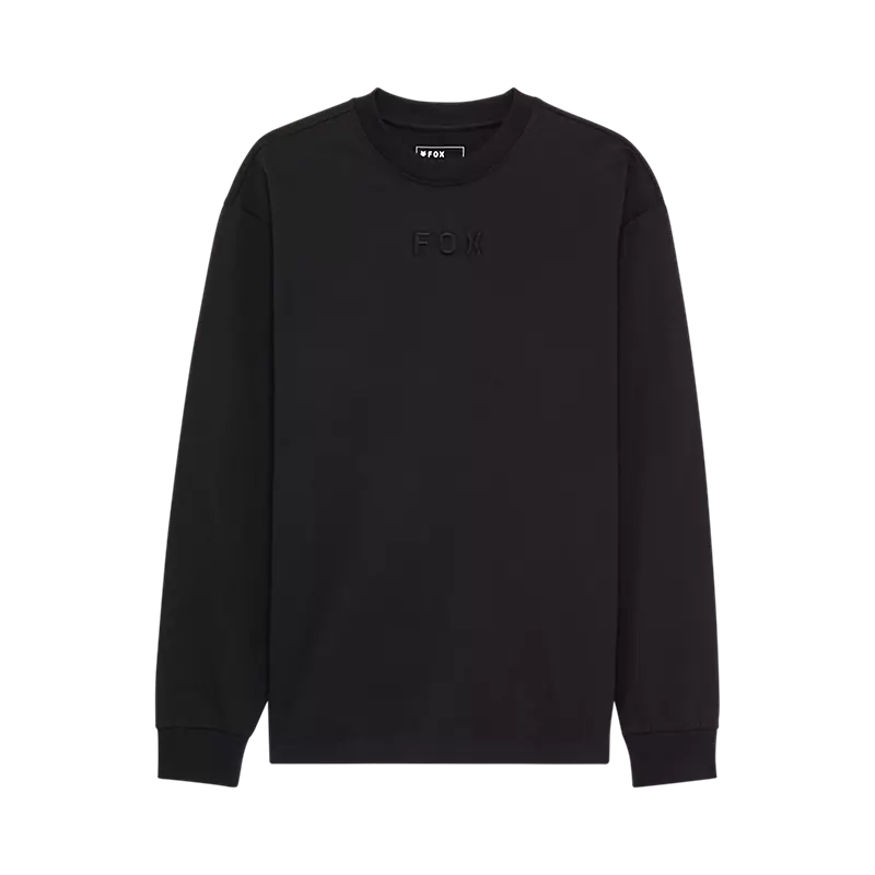 WORDMARK OVERSIZED LONG SLEEVE TEE