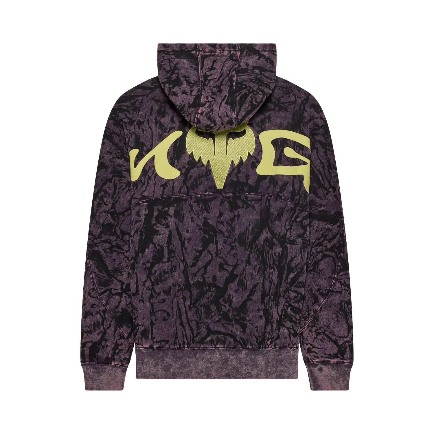 Image Print Fleece Pullover