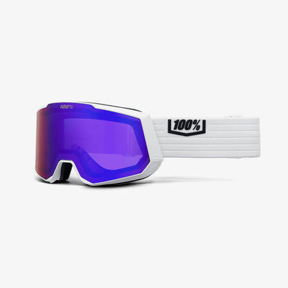100% SNOWCRAFT XL Goggle White/HiPER® Violet Mirror  VERÐ. 29.990.- 40%