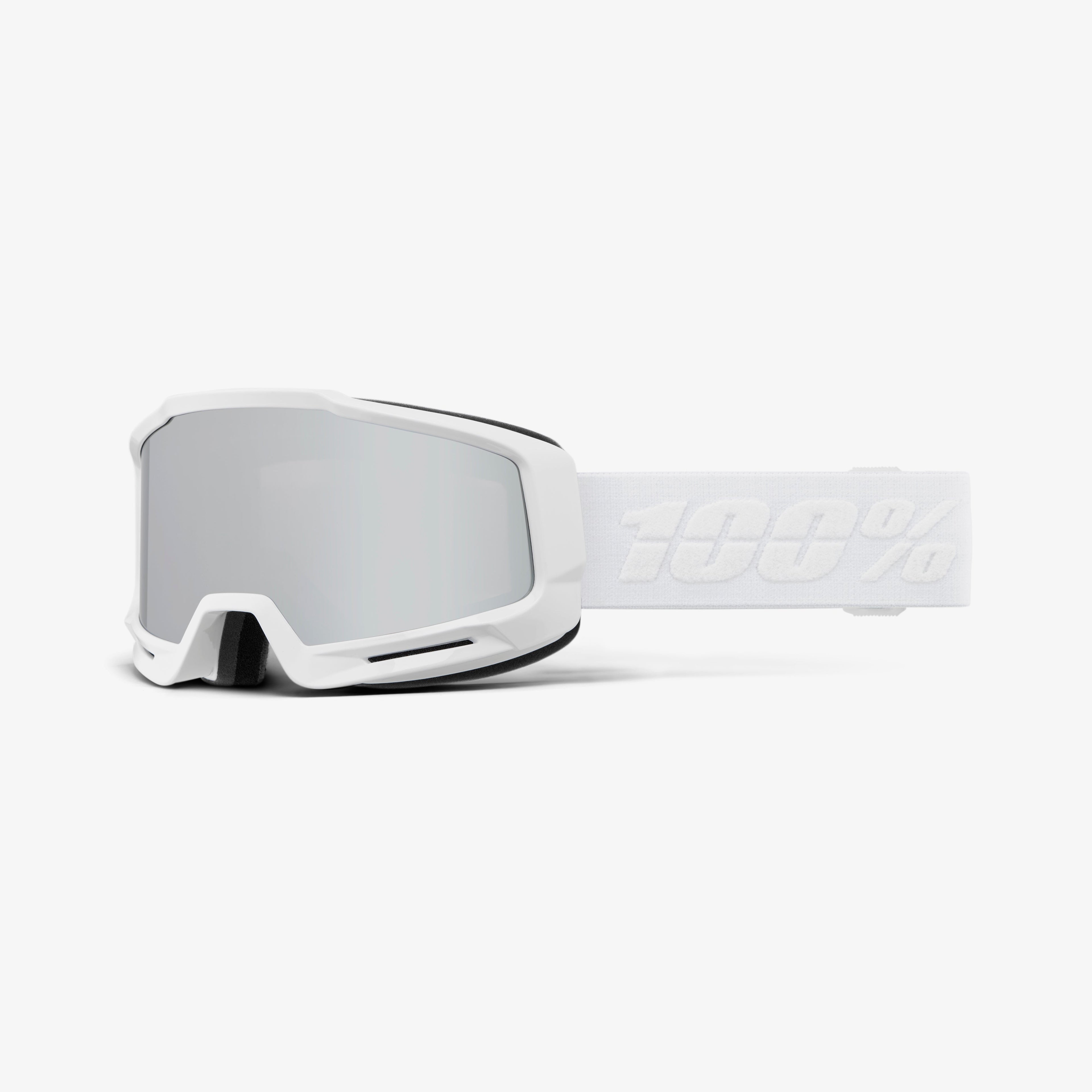 100% OKAN GOGGLE White/HiPER® Silver Mirror - VERÐ. 17.990.- 40%