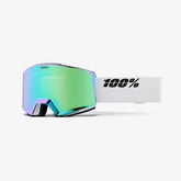 100% NORG Goggle White/HiPER® Green Mirror VERÐ 39.990.- 40%