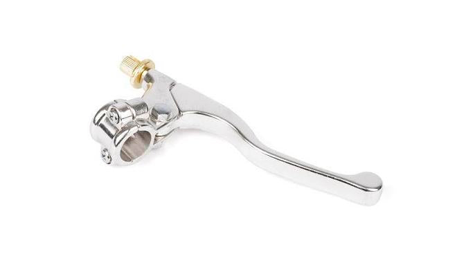 Kyoto - Kit Brake lever Silver Brake stand + Brake lever Cast - short