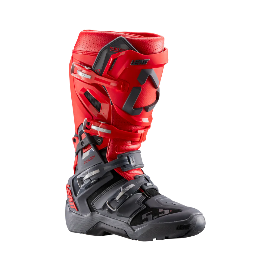 Leatt 5.5 Enduro FLEXLOCK - GRAPHENE RED