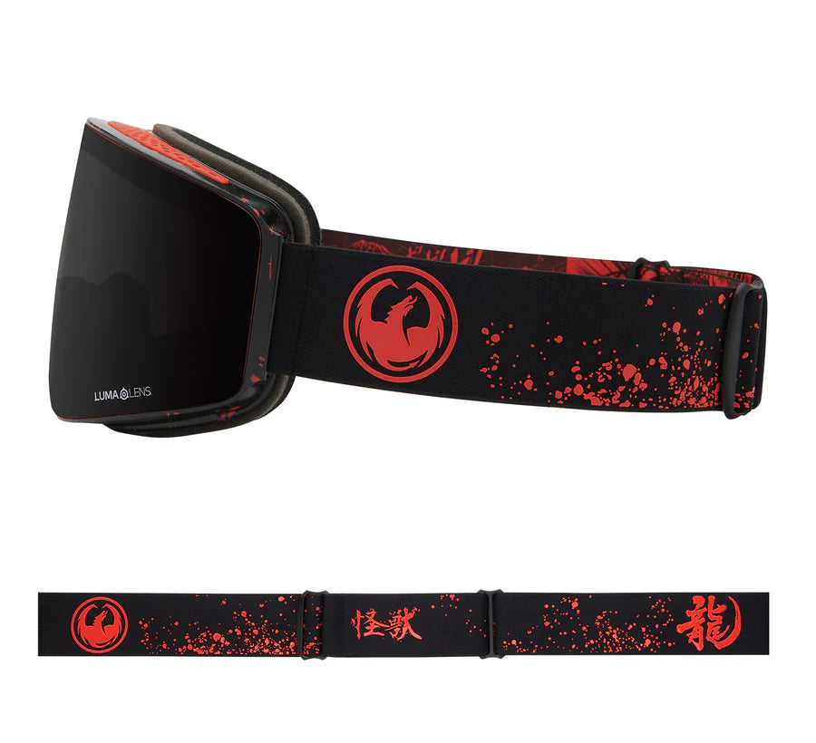 NFX2 - Kaiju - Lumalens Red Ionized & Lumalens Light Rose Lens