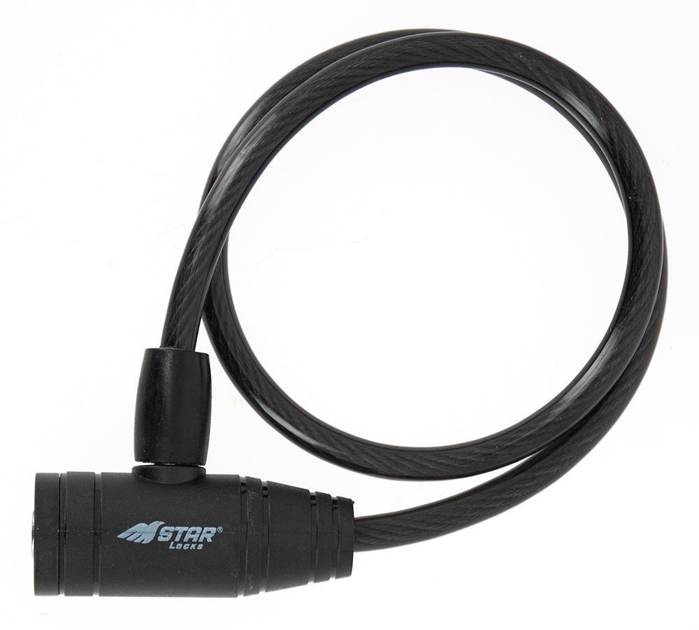 Star Locks - 650 mm cable bike