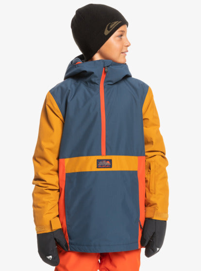QUIKSILVER - STEEZE YOUTH ANORAK - VERÐ. 22.990.- 40%