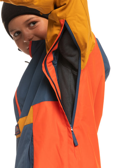 QUIKSILVER - STEEZE YOUTH ANORAK - VERÐ. 22.990.- 40%