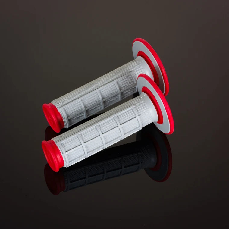 MX Dual Compound Grips 1/2 Waffle Blue