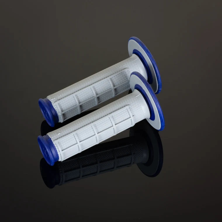 MX Dual Compound Grips 1/2 Waffle Blue