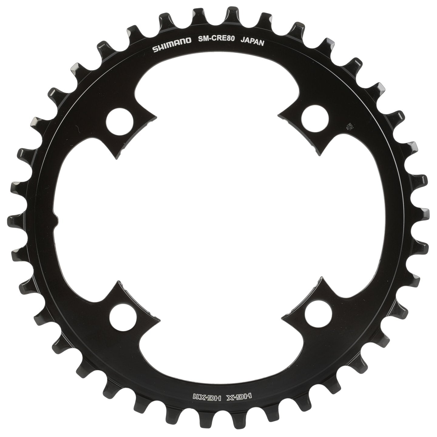 Shimano STePS SM-CRE80 Chainring for FC-E8000 / E8050 / M8050 - 1x10/11-speed - without 4-Arm Spider